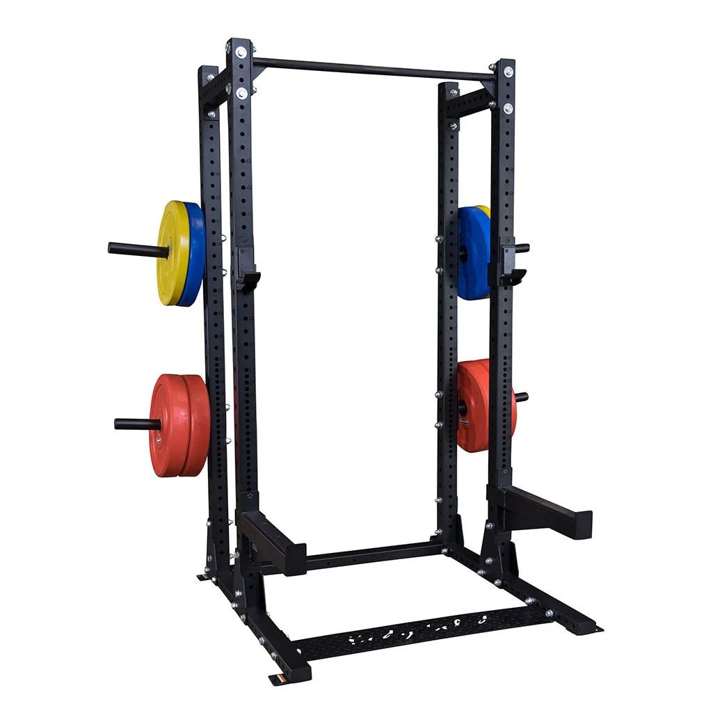 Body-Solid Pro Clubline SPRHALFBACK SPR500 Half Rack Extension — commercial Pro Clubline rack attachment