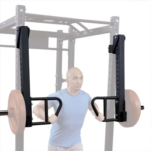 Body-Solid Pro Clubline SPRJAM Jammer Arms — jammer arms attachment, unit view