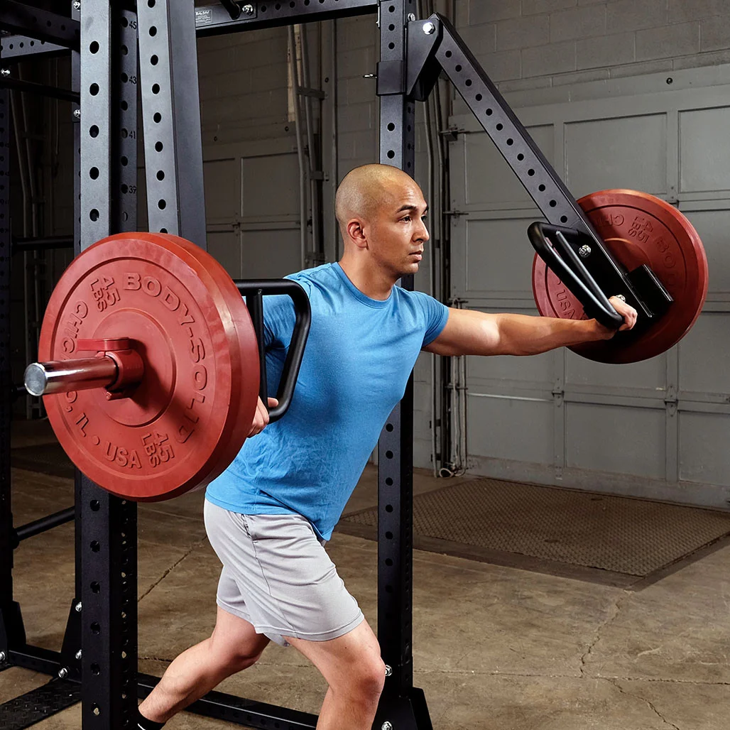 Body-Solid Pro Clubline SPRJAM Jammer Arms commercial Pro Clubline rack attachment