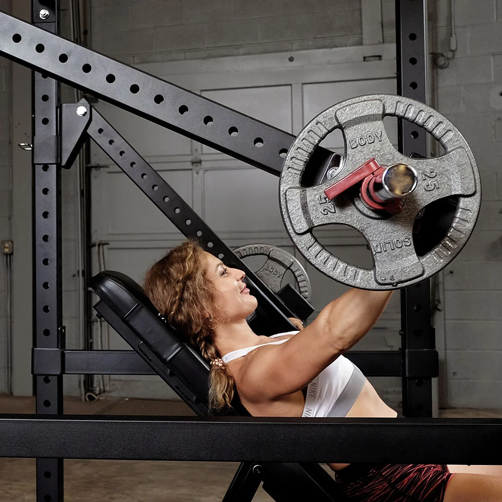 Body-Solid Pro Clubline SPRJAM Jammer Arms commercial Pro Clubline rack attachment
