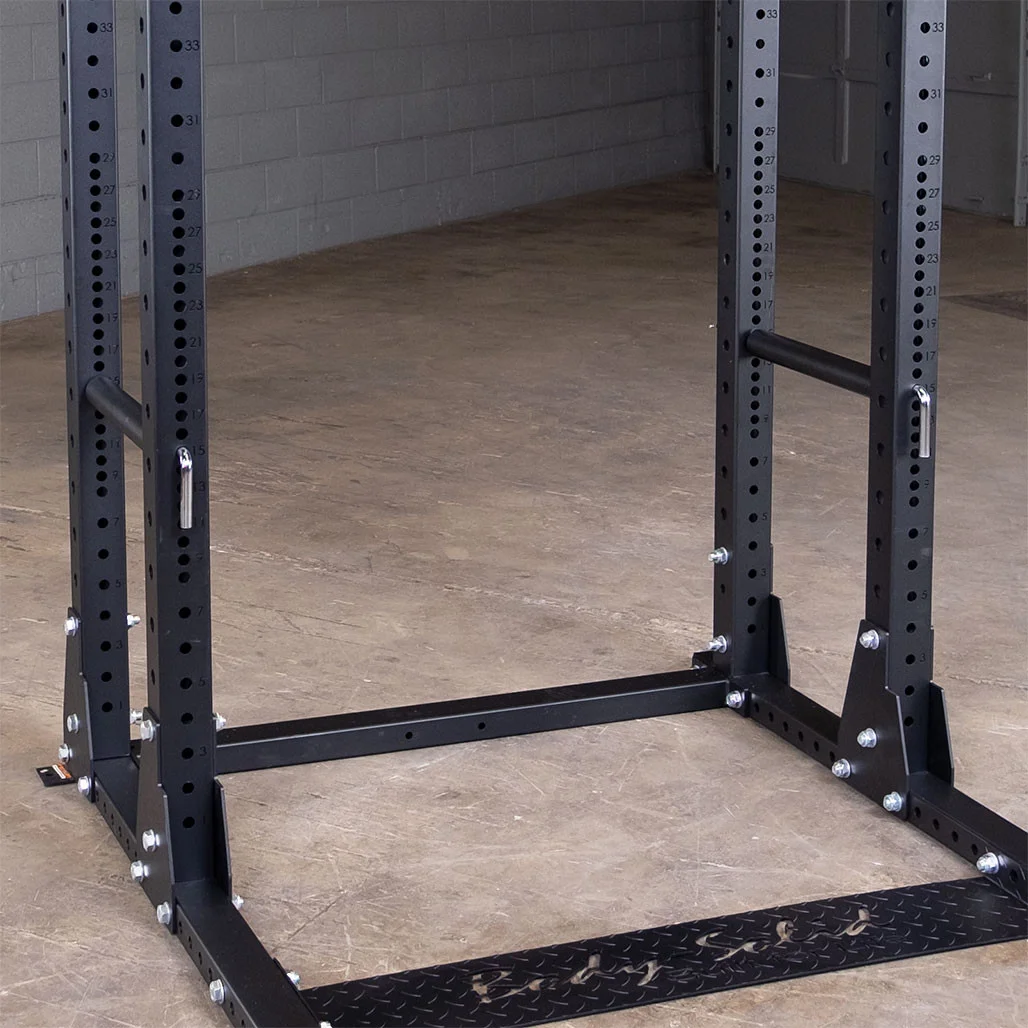 Body-Solid Pro Clubline SPRPS Pin Pipe Safeties — commercial Pro Clubline rack attachment