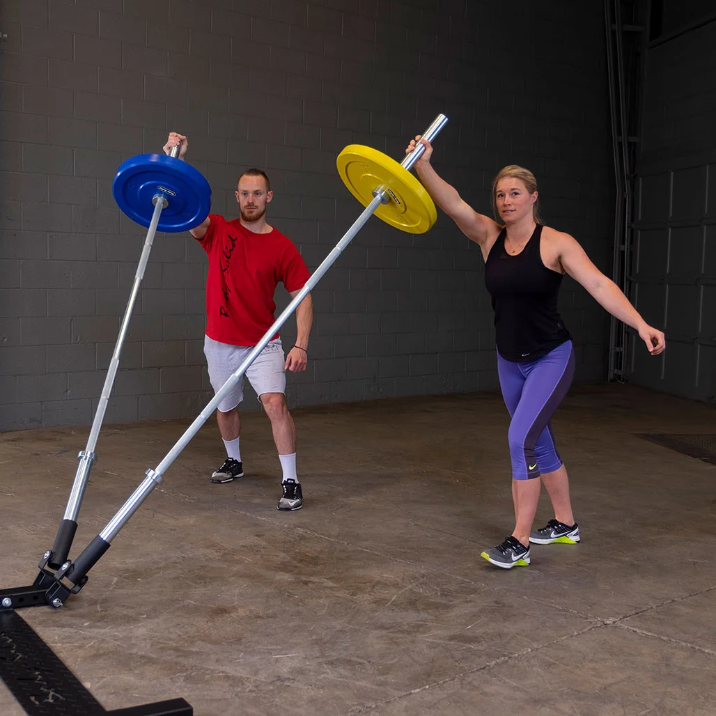 Body-Solid Pro Clubline SPRTB Dual T-Bar Row Attachment - Image 3