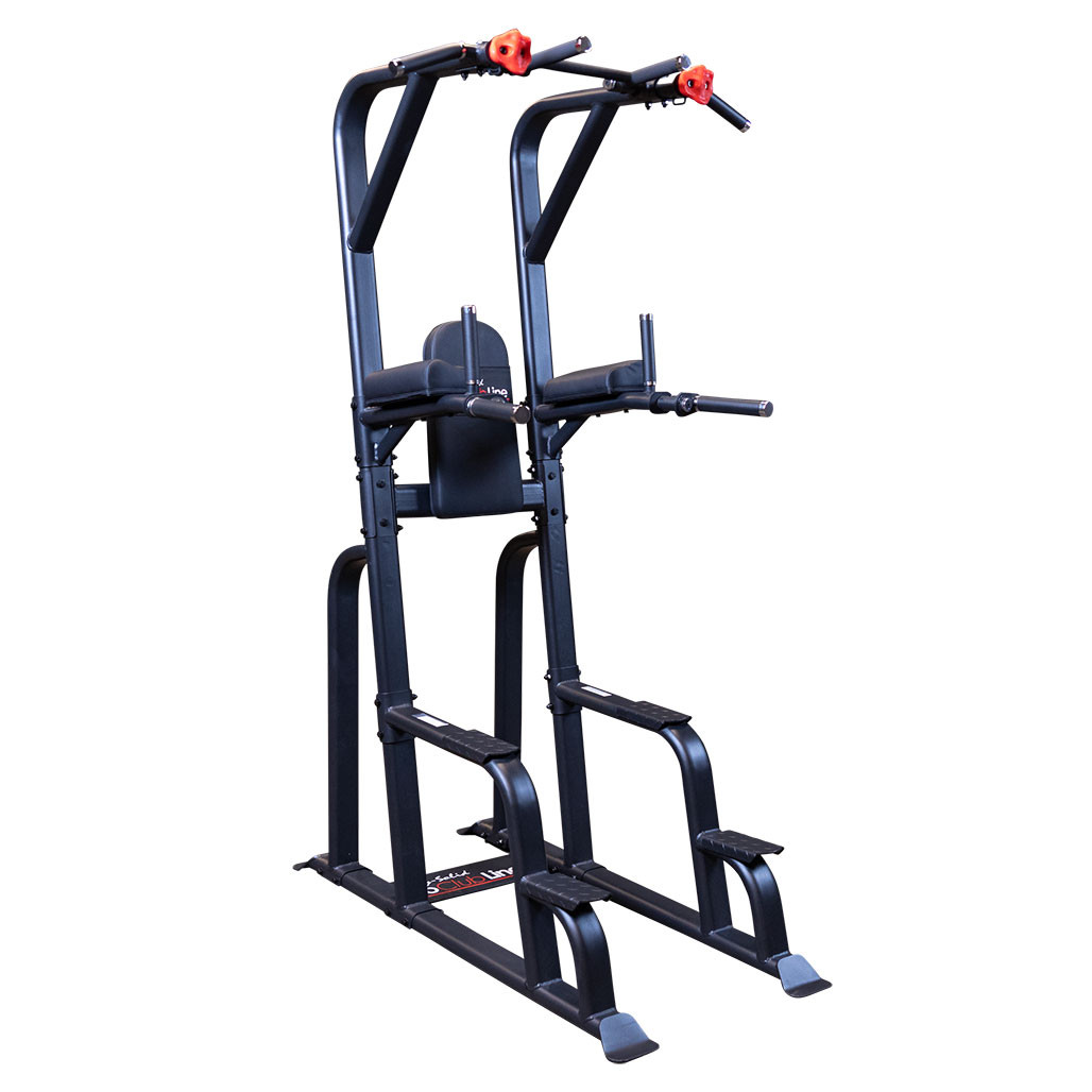 Body-Solid Pro Clubline SVKR1000B SVKR1000B Vertical Knee Raise / Chin Dip commercial fitness machine