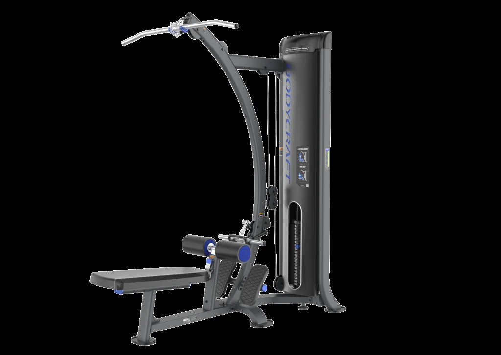 BodyCraft DLR dual lat pulldown and low row machine