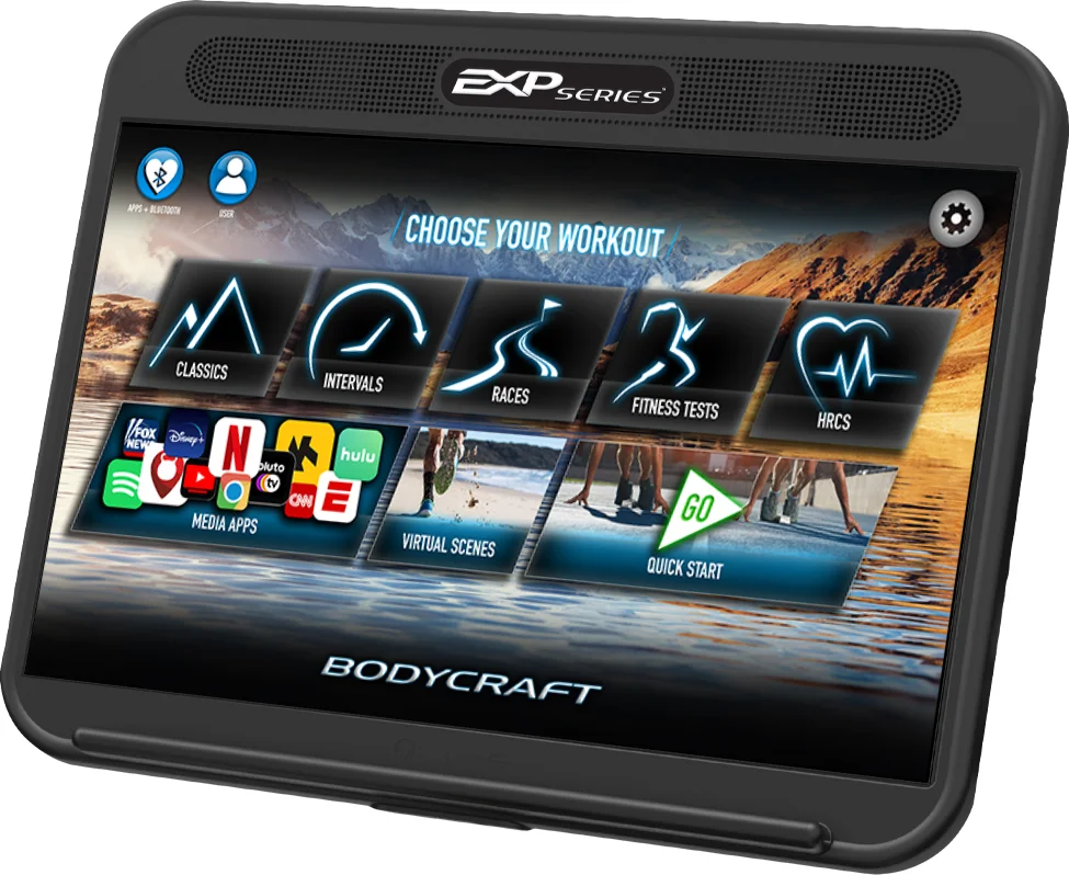 BodyCraft EXP Series Smart Touchscreen console