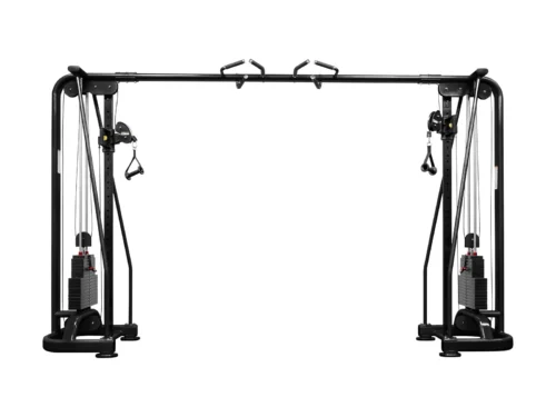 BodyKore G502 Alliance Series dual-column cable crossover, full front view