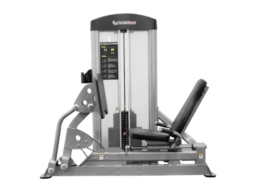 BodyKore GR631 Leg Press and Calf Extension commercial selectorized machine, front three-quarter view