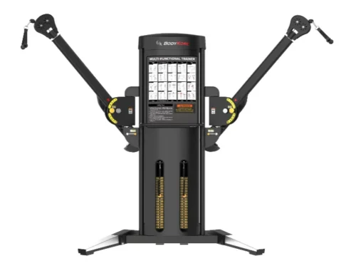 BodyKore PC1801 Dual Cable Cross with dual articulating arms, front view