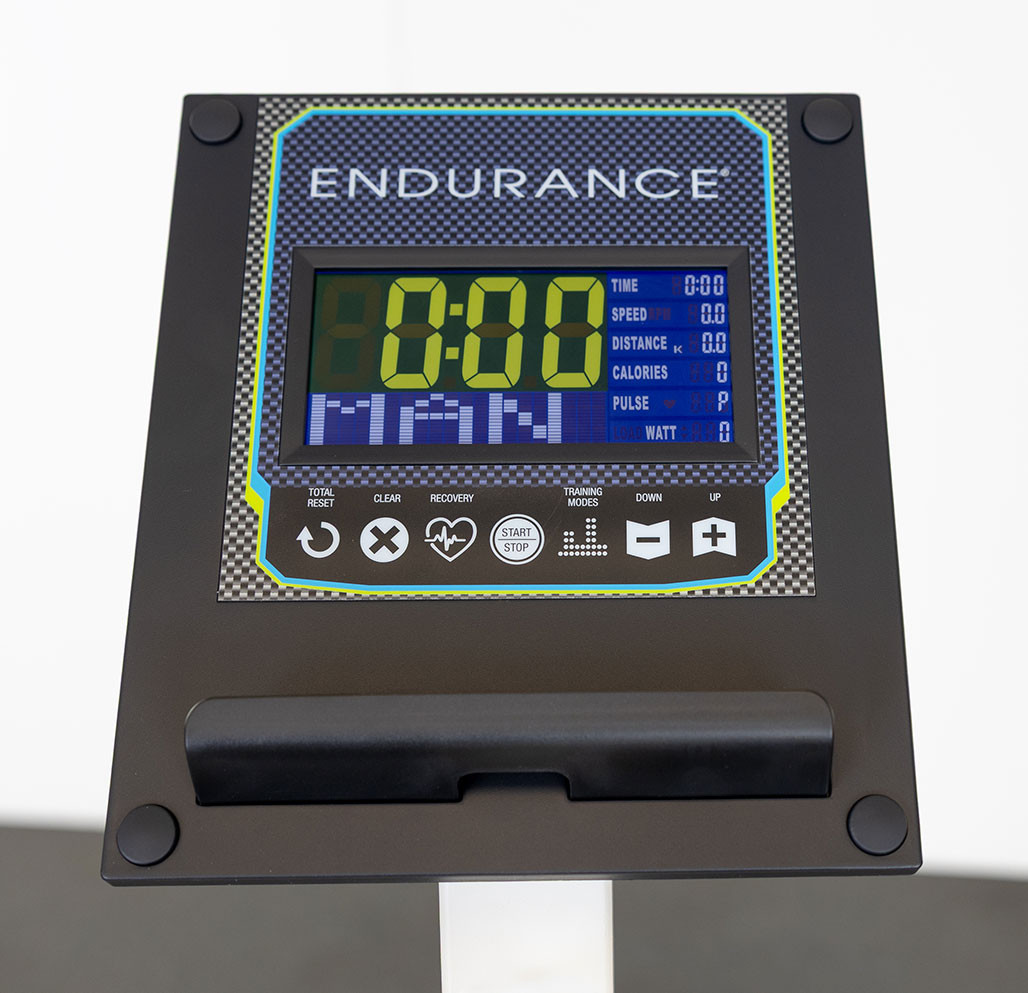 Endurance E100 elliptical LED console display