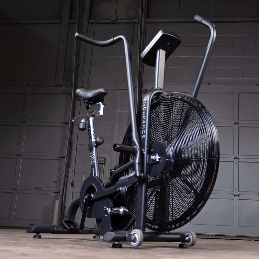 Endurance FB300B fan bike rear fan wheel view