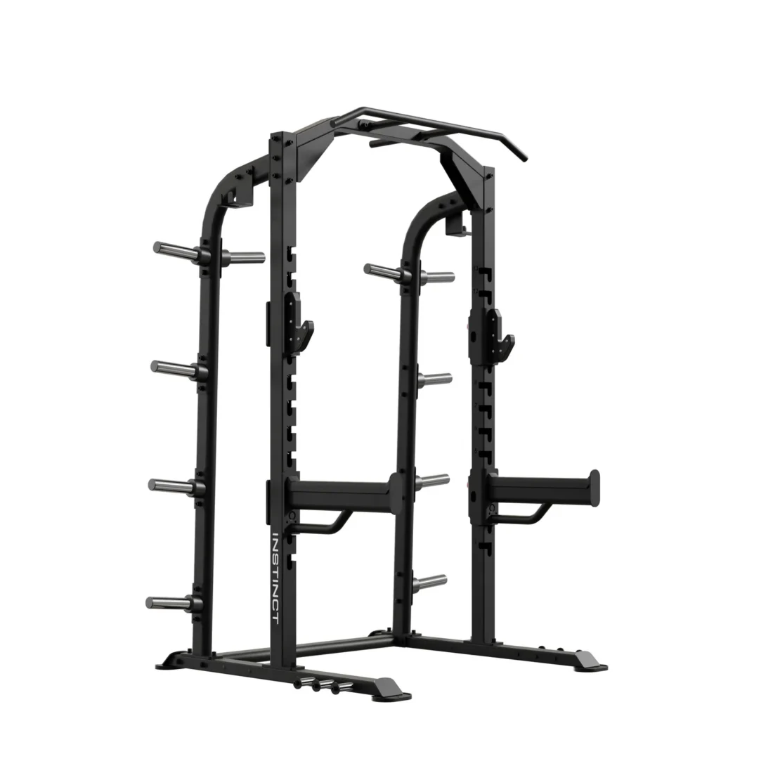 Nautilus Instinct Half Rack commercial strength equipment