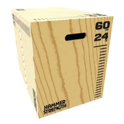 Hammer Strength 3-in-1 Wood Plyo Box commercial other accessories