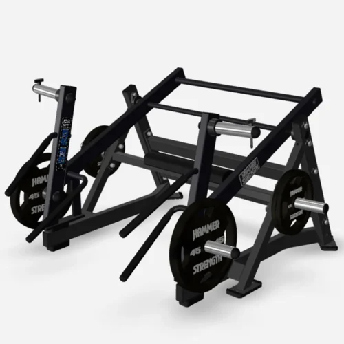 Hammer Strength Ground Base Multi-Squat plate-loaded commercial strength machine