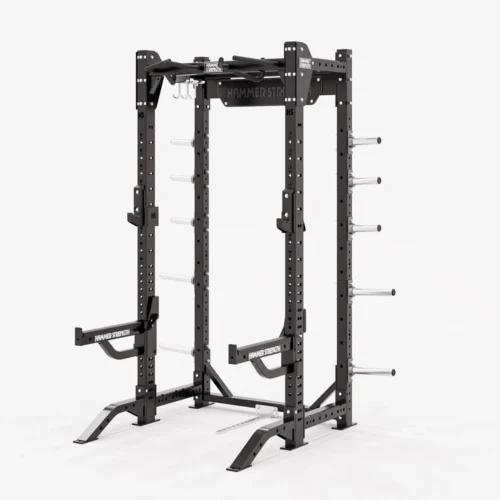 Hammer Strength HD Elite iD Half Rack commercial strength equipment