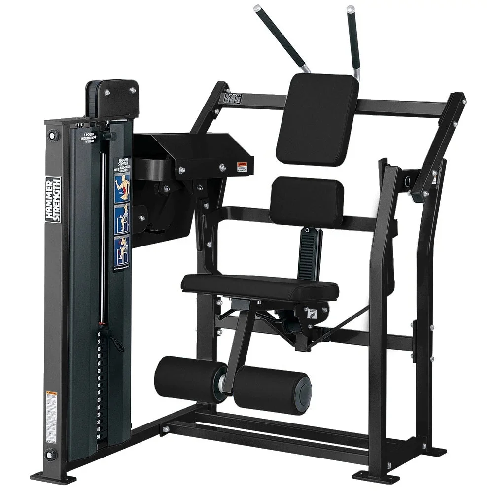 Hammer Strength MTS Abdominal Crunch commercial selectorized strength machine