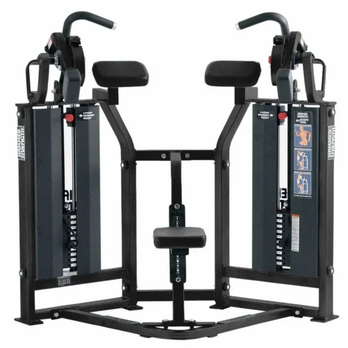 Hammer Strength MTS Iso-Lateral Biceps Curl commercial selectorized strength machine