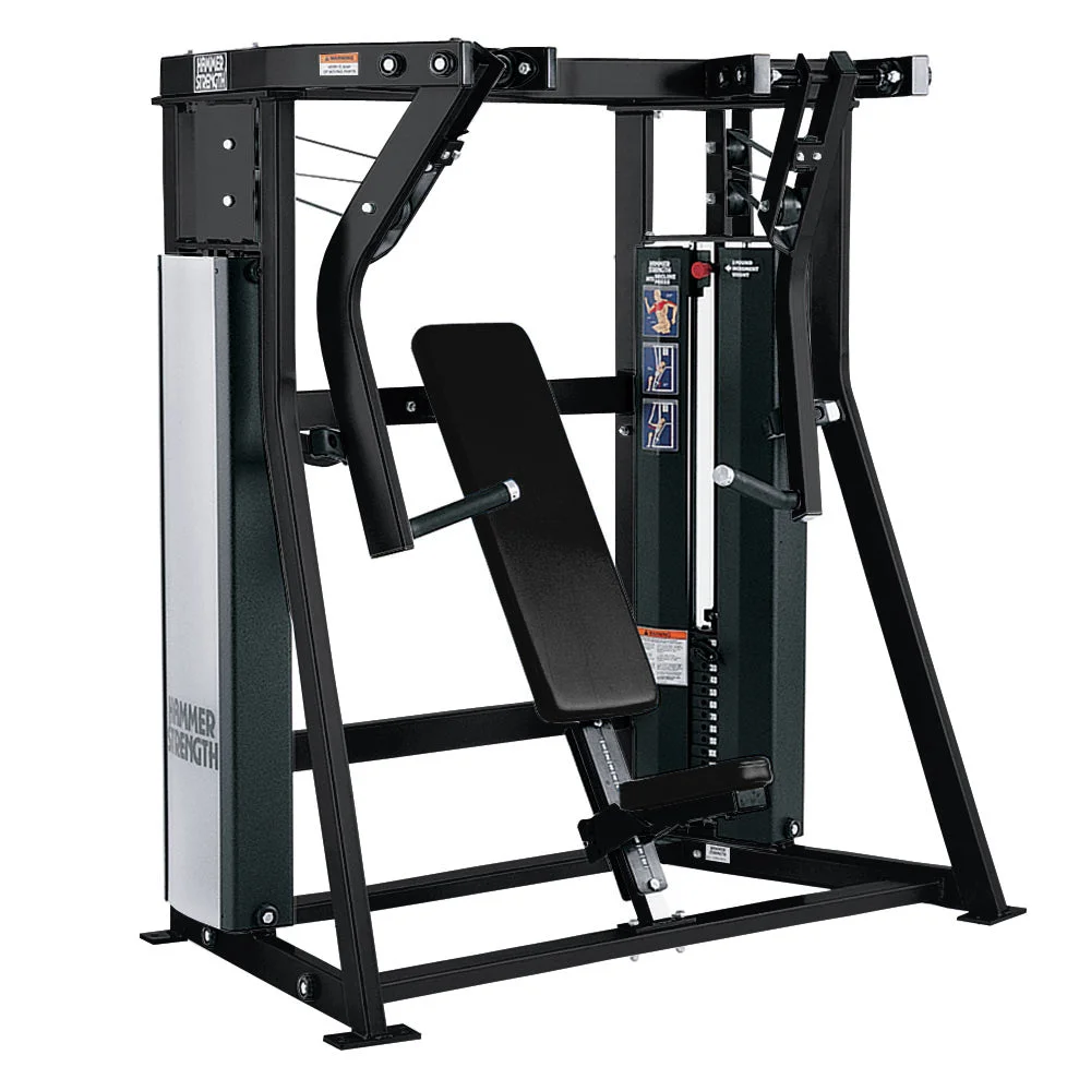 Hammer Strength MTS Iso-Lateral Decline Press commercial selectorized strength machine