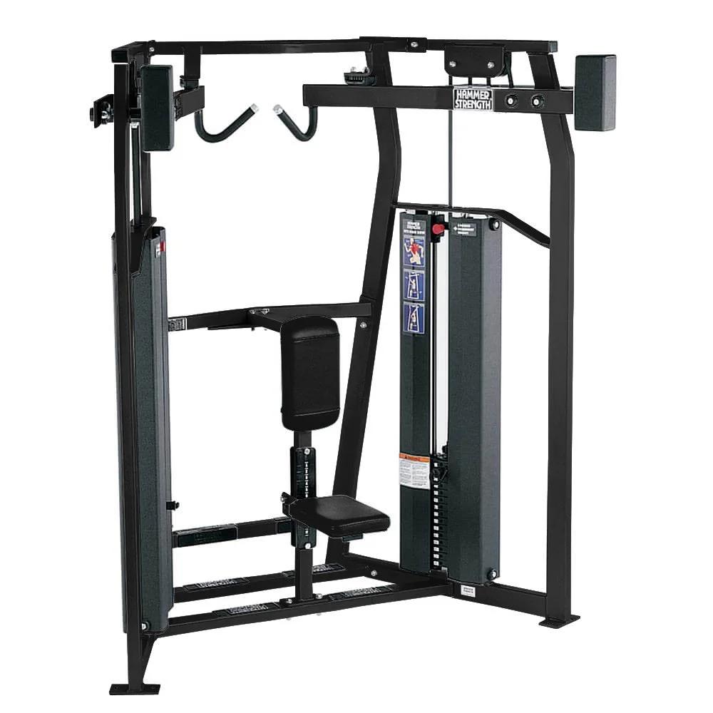 Hammer Strength MTS Iso-Lateral High Row commercial selectorized strength machine