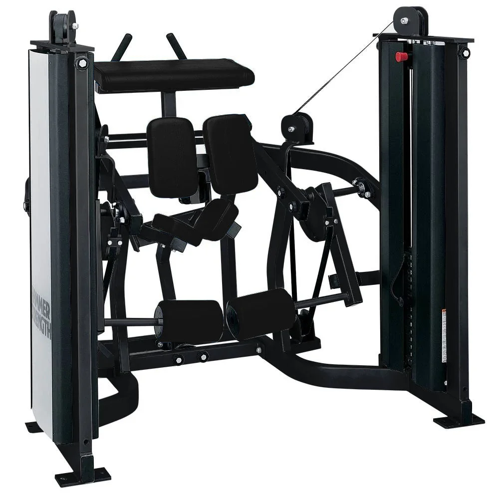 Hammer Strength MTS Kneeling Leg Curl commercial selectorized strength machine