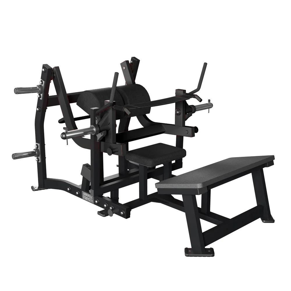 Hammer Strength Plate-Loaded Glute Drive plate-loaded commercial strength machine
