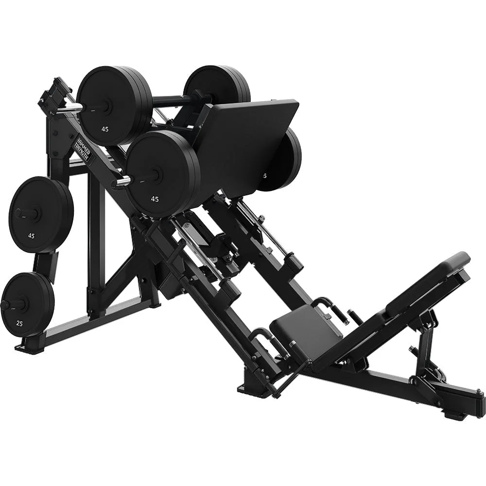 Hammer Strength Plate-Loaded Linear Leg Press plate-loaded commercial strength machine