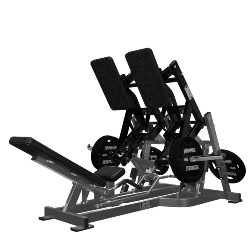 Hammer Strength Plate-Loaded Super Squat Press plate-loaded commercial strength machine