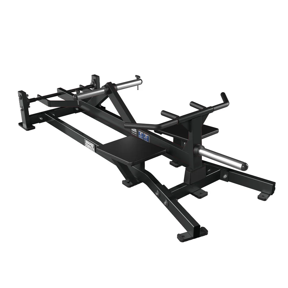 Hammer Strength Plate-Loaded T-Bar Row plate-loaded commercial strength machine
