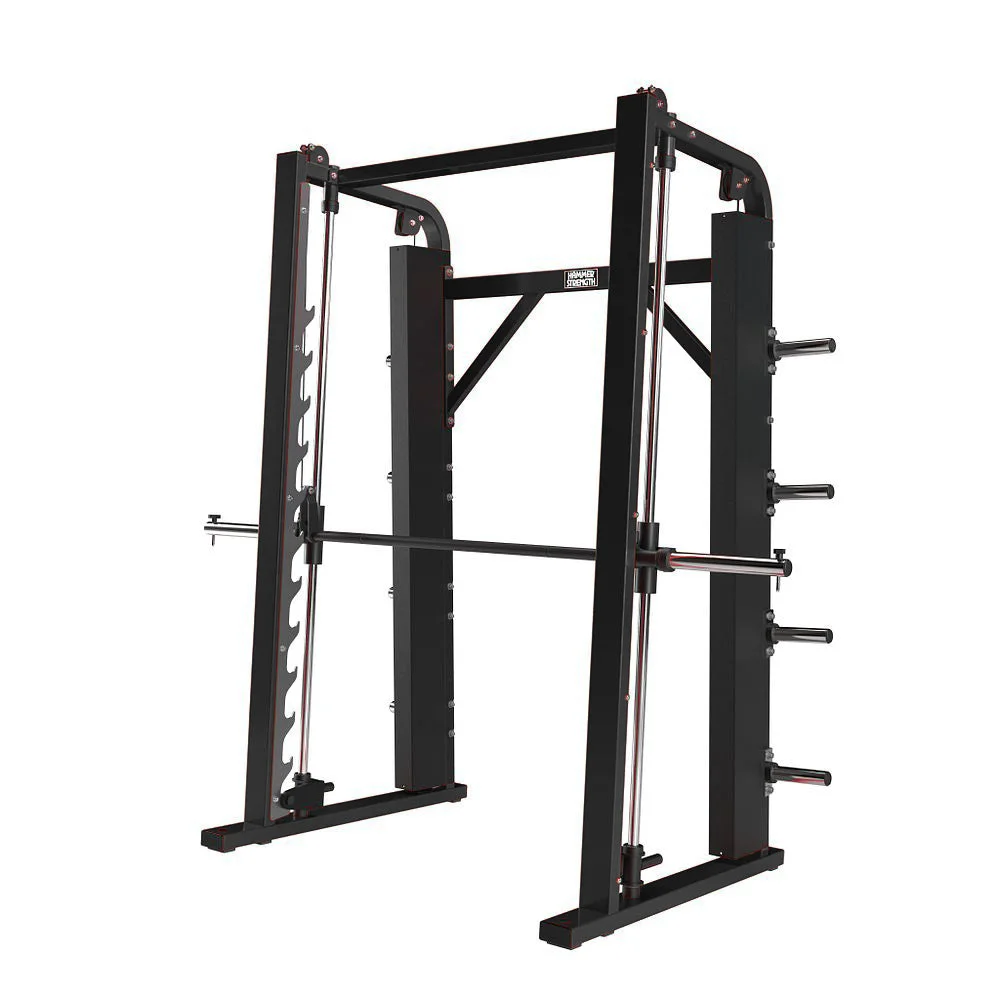Hammer Strength Plate Loaded Vertical Smith Machine plate-loaded commercial strength machine