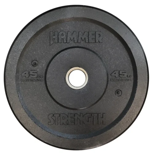 Hammer Strength Recycled Rubber Bumpers commercial plates