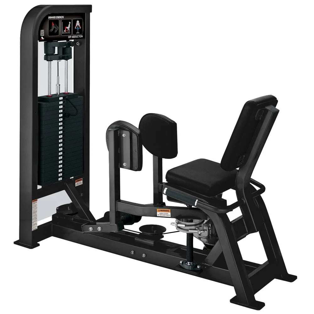 Hammer Strength Select Hip Abduction commercial selectorized strength machine