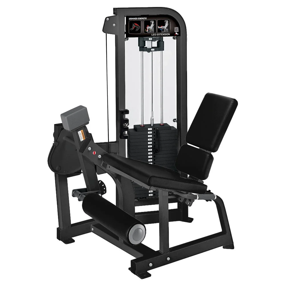 Hammer Strength Select Leg Extension commercial selectorized strength machine