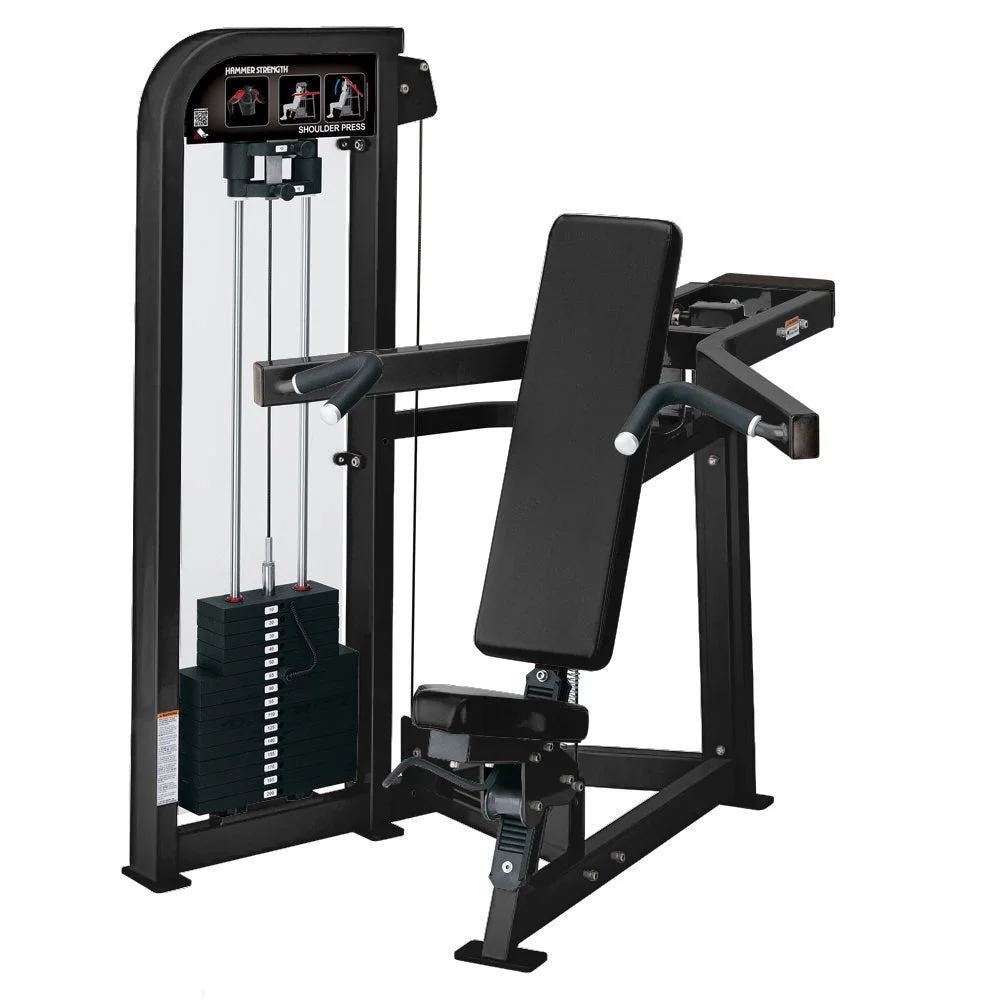 Hammer Strength Select Shoulder Press commercial selectorized strength machine