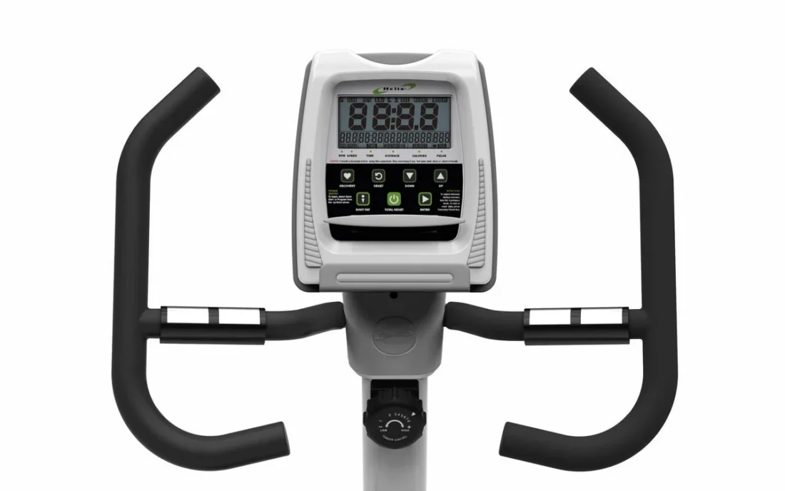 Helix H905 lateral trainer LCD console close-up