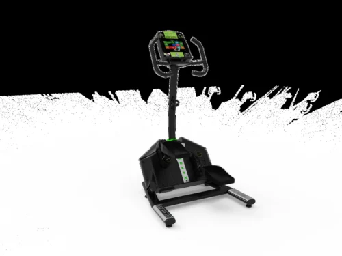 Helix HLT3500 Club Connect commercial lateral trainer, front view in Night Black Matte