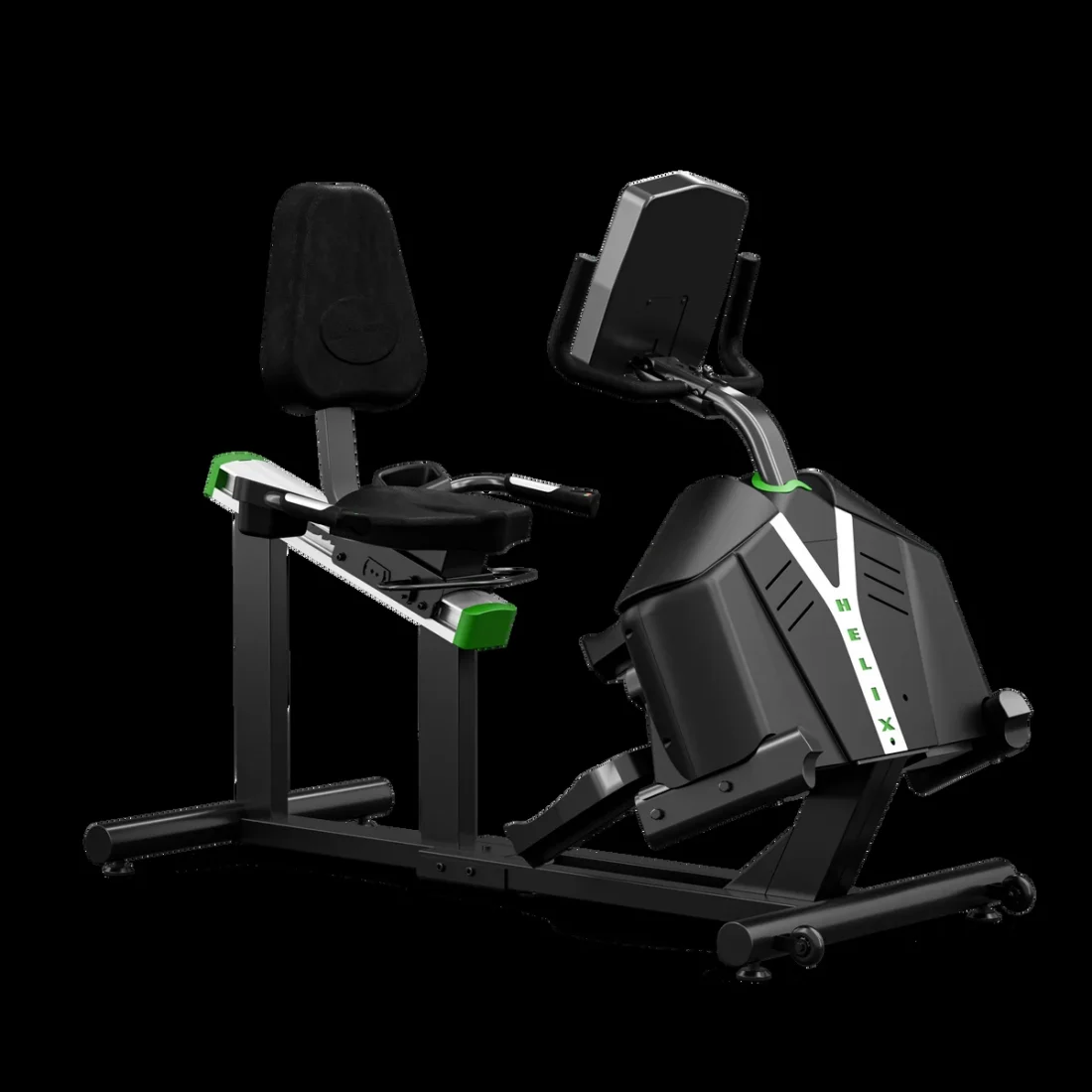 Helix HR3500 recumbent lateral trainer front right angle