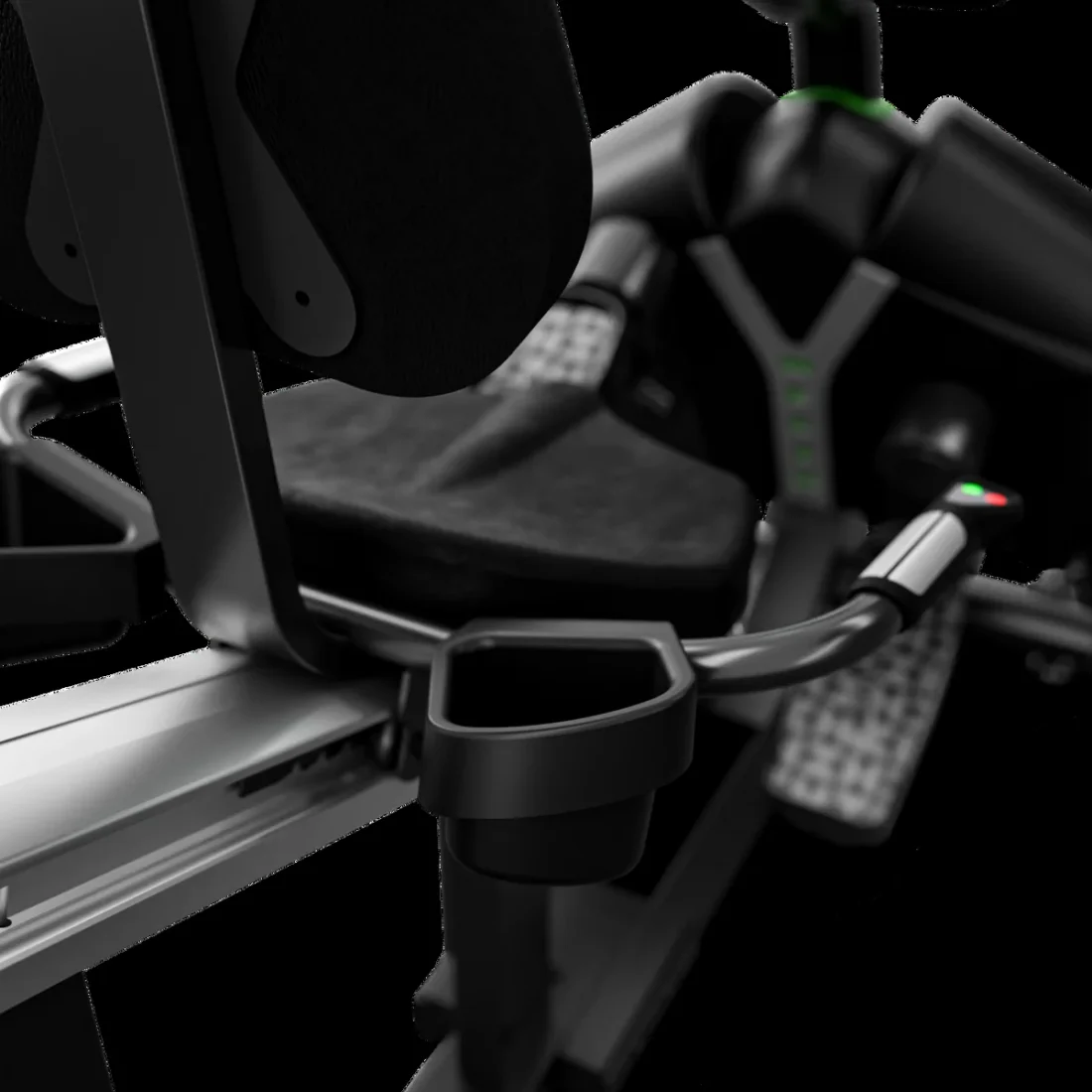 Helix HR3500 recumbent lateral trainer rear view