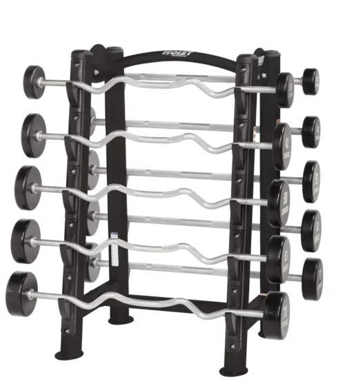 HOIST CF-3465A commercial freeweight barbell rack