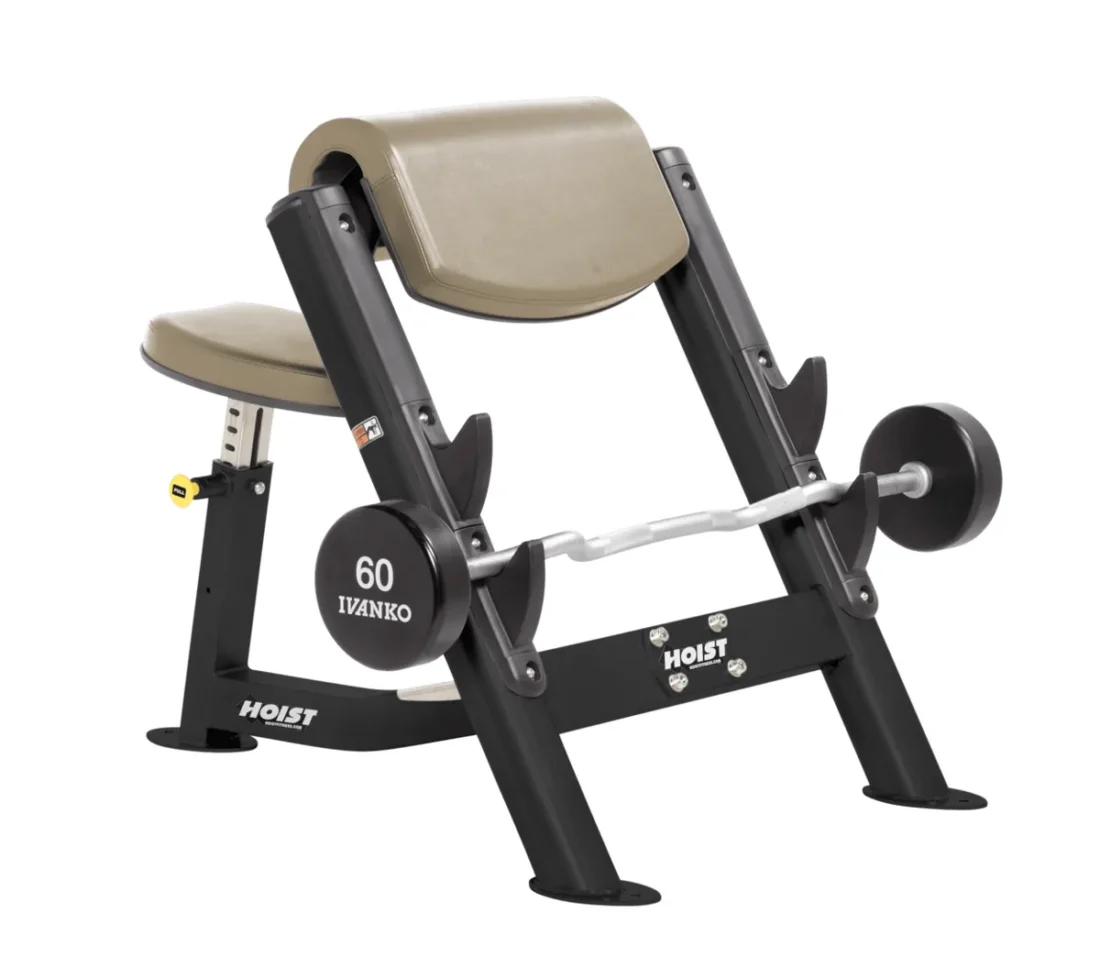 HOIST CF-3550 commercial freeweight preacher curl