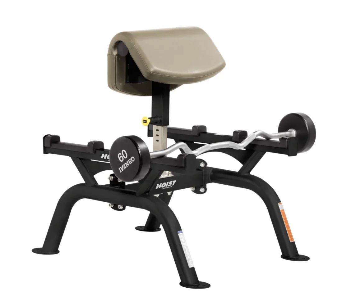 HOIST CF-3555 commercial freeweight standing preacher curl