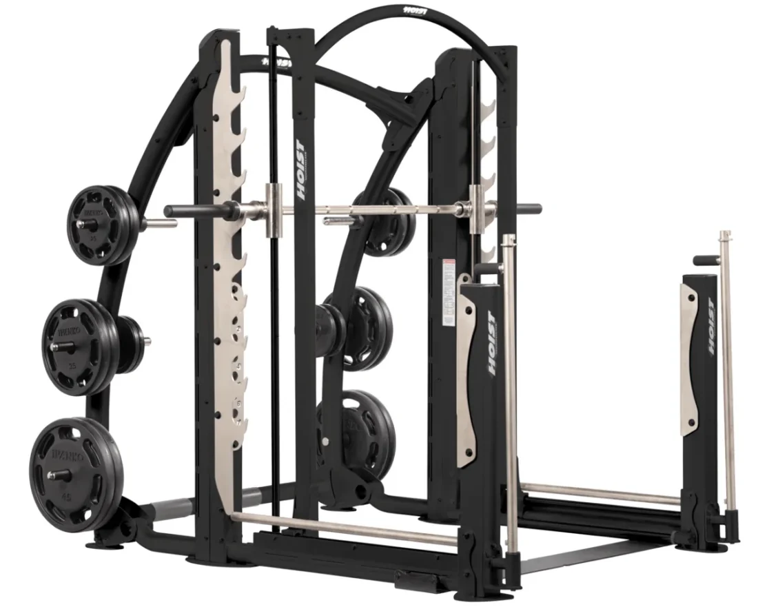 HOIST CF-3754 commercial freeweight dual action smith