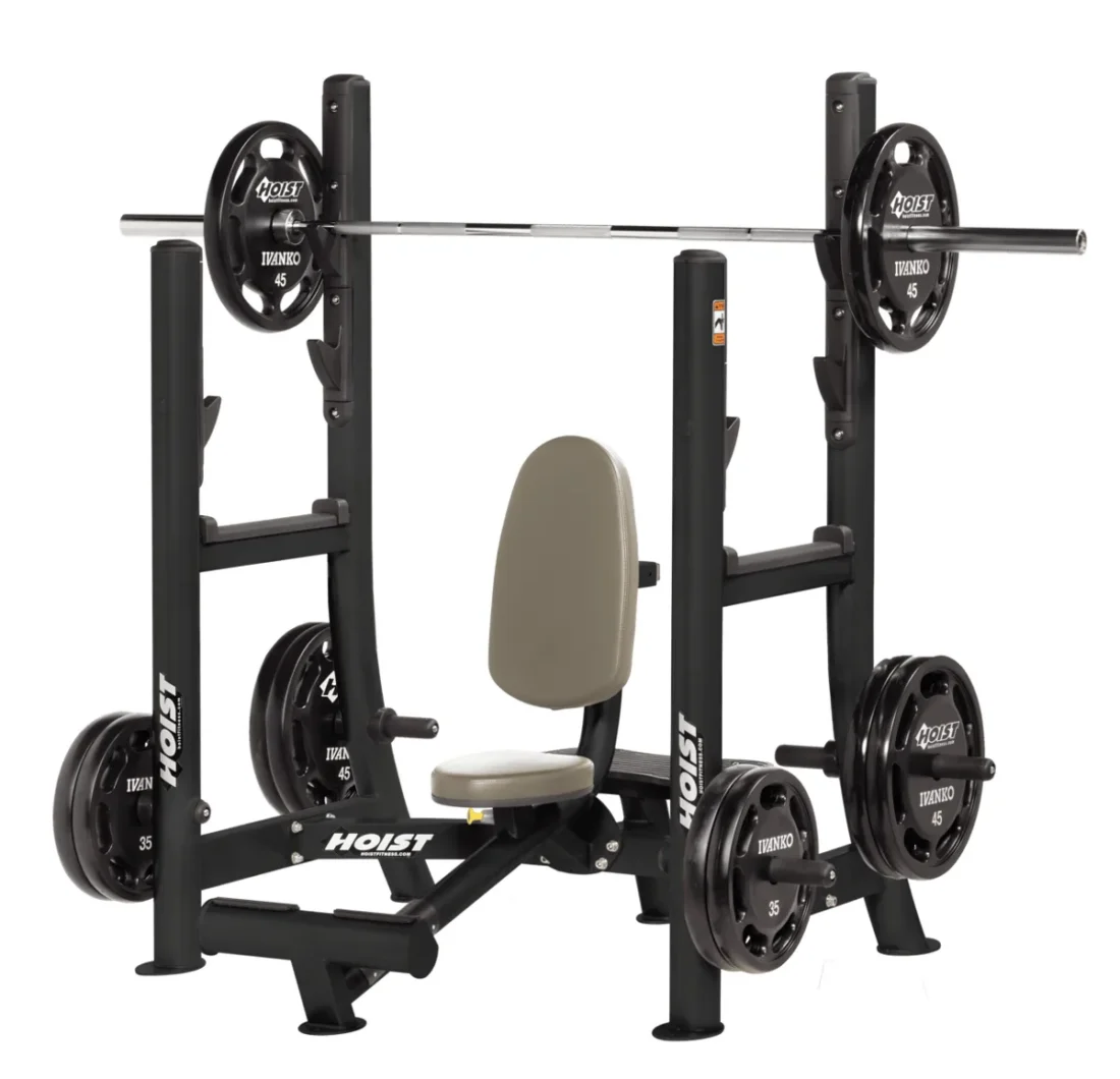 HOIST CF-3860 commercial freeweight military press