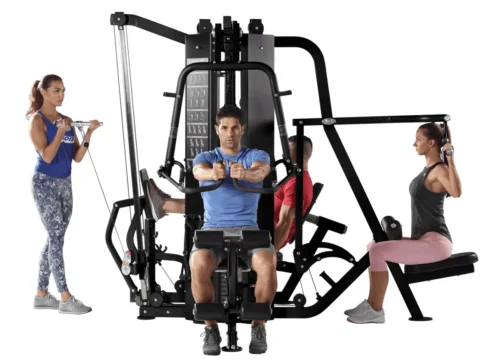 HOIST Fitness H-4400B-MB 4400 4-Stack Multi Gym Base Unit