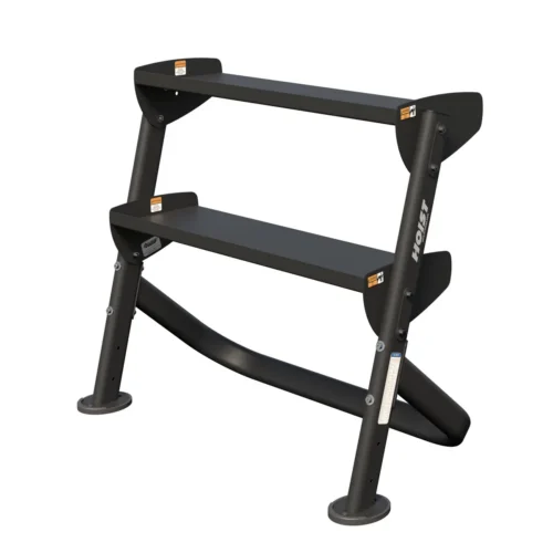 HOIST Fitness HF-5461-36 36" Horizontal Dumbbell Rack at First Place Fitness Equipment