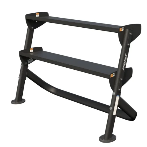 HOIST Fitness HF-5461-48 48" Horizontal Dumbbell Rack at First Place Fitness Equipment