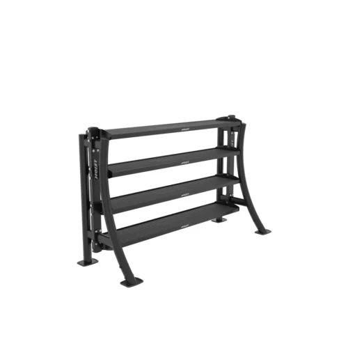 HOIST Fitness PS-8USR 8ft Universal Storage Rack Performance Series storage rig in Performance Black
