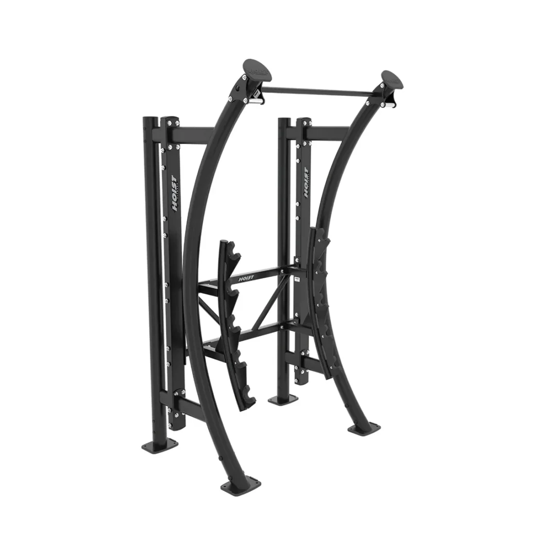 HOIST Fitness PS-BARBELL-RACK Barbell Rack Performance Series storage rig in Performance Black