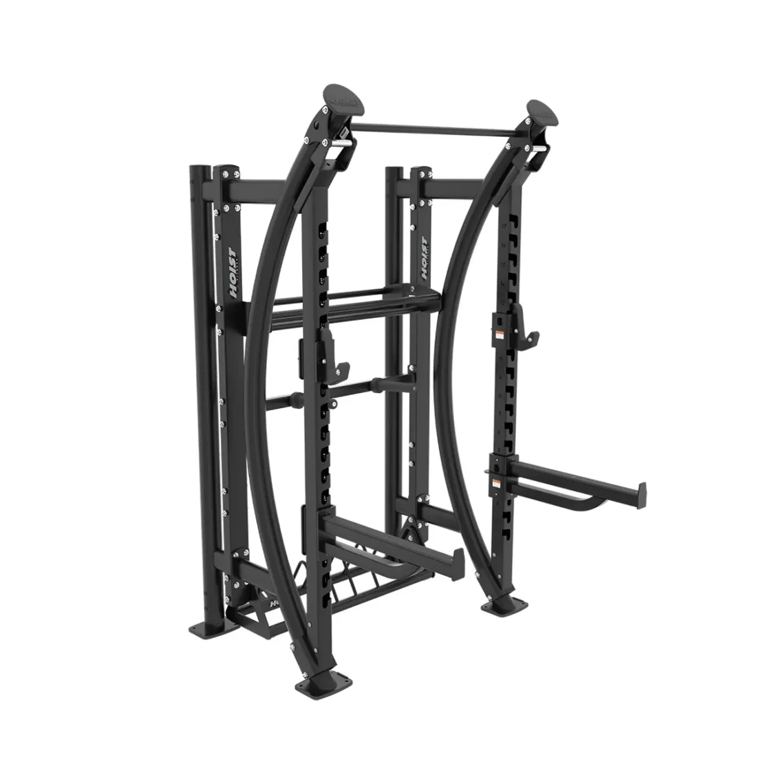 HOIST Fitness PS-HALF-RACK Half Rack Performance Series storage rig in Performance Black