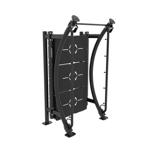 HOIST Fitness PS-STALL Stall Bar/Wall Target Unit Performance Series storage rig in Performance Black