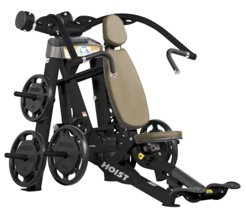 HOIST RPL-5303A Incline Press, a black plate-loaded ROC-IT strength machine with ROX dynamic seat