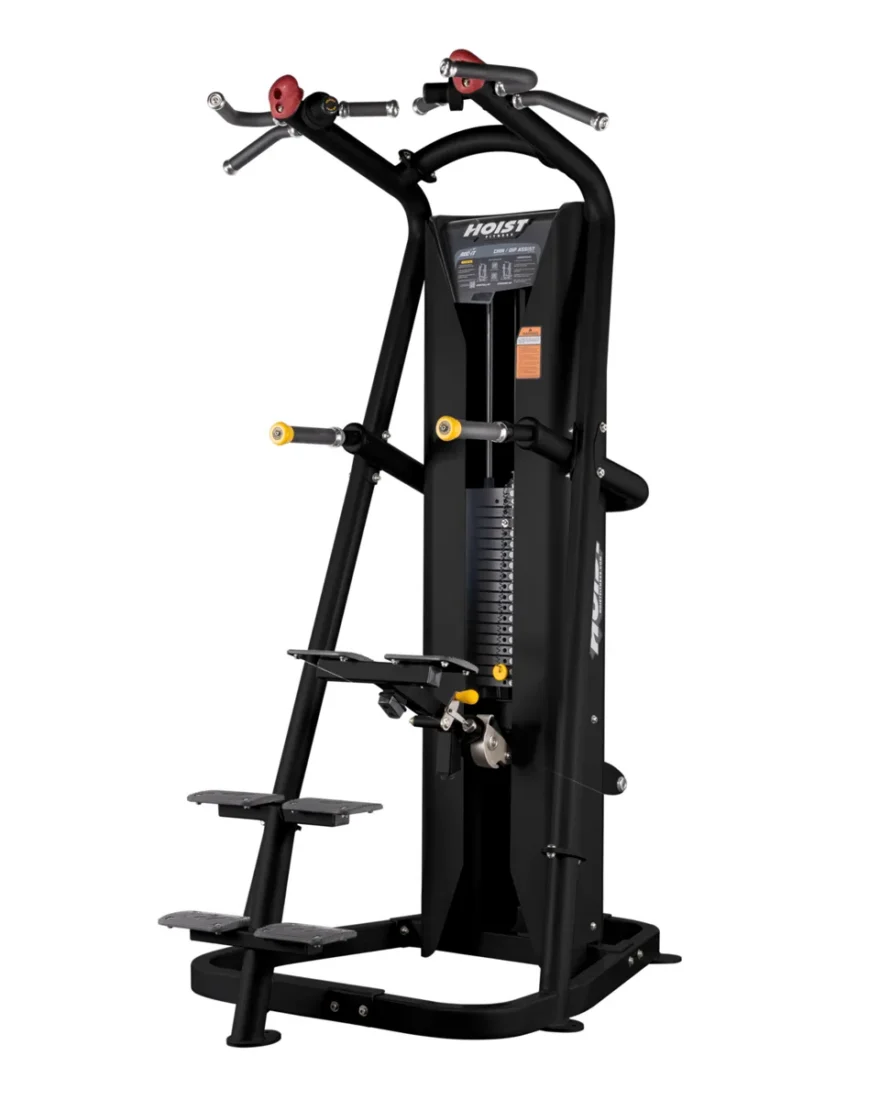HOIST ROC-IT RS-2700 commercial selectorized chin/dip assist machine
